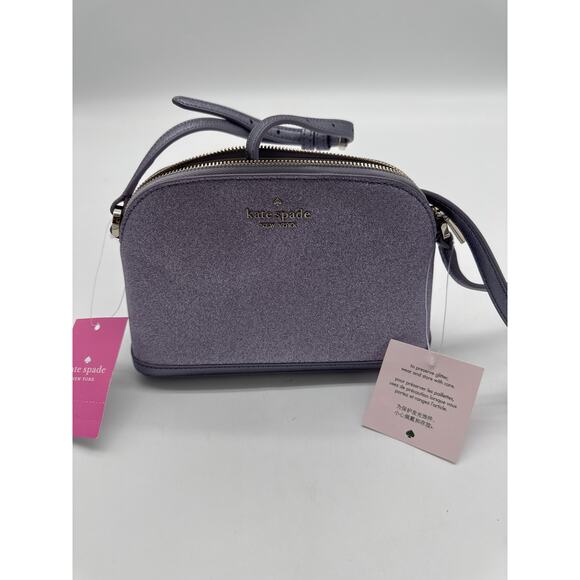 NWT Kate Spade Glitter Tinsel Lilac Frost Purse - Picture 1 of 3
